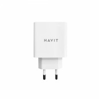 Быстрое зарядное устройство HAVIT HV-UC1015 USB 18W 3.1A QC3.0 White