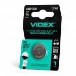 Акумулятор літієвий Videx LIR2032, блістер 1 шт Акумулятор літієвий Videx LIR2032, блістер 1 шт