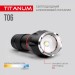 Портативный светодиодный фонарик TITANUM TLF-T06 300Lm 6500K