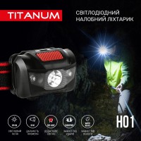 Налобный светодиодный фонарик TITANUM TLF-H01 100Lm 6500K