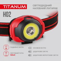 Налобный светодиодный фонарик TITANUM TLF-H02 100Lm 6500K