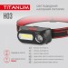 Налобный светодиодный фонарик TITANUM TLF-H03 180Lm 6500K