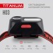 Налобный светодиодный фонарик TITANUM TLF-H03 180Lm 6500K