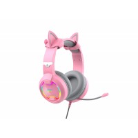 Игровые наушники с микрофоном HAVIT HV-H2233d Cat Pink