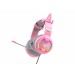 Игровые наушники с микрофоном HAVIT HV-H2233d Cat Pink