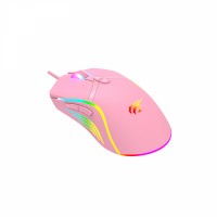 Игровая мышь проводная HAVIT HV-MS1026 USB Pink
