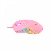 Игровая мышь проводная HAVIT HV-MS1026 USB Pink