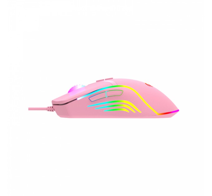 Игровая мышь проводная HAVIT HV-MS1026 USB Pink
