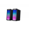 Акустическая система 2.0 HAVIT HV-SK755BT USB 10W RGB Black