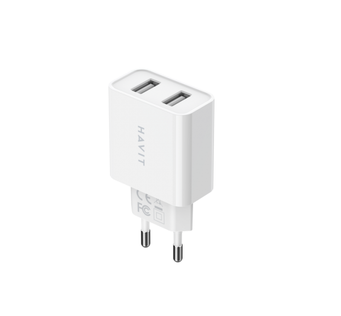 Зарядное устройство HAVIT HV-ST115 2USB с кабелем Lightning