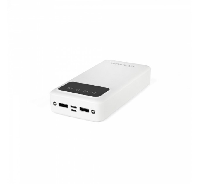 Павербанк 20000mAh TITANUM OL22 White