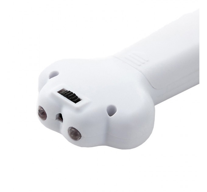 Фонарь брелок  ZK-2020L-LED+UV, лазер 4 картинки, 2xAAA