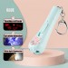 Фонарь брелок  ZK-2381L-LED+UV, лазер 4 картинки, встроенный аккумулятор, ЗУ USB