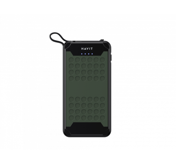 Защищенный павербанк HAVIT FS214 IP67 Green 10000mAh