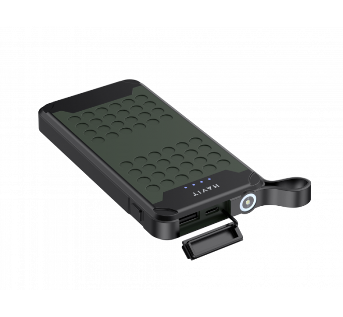Защищенный павербанк HAVIT FS214 IP67 Green 10000mAh