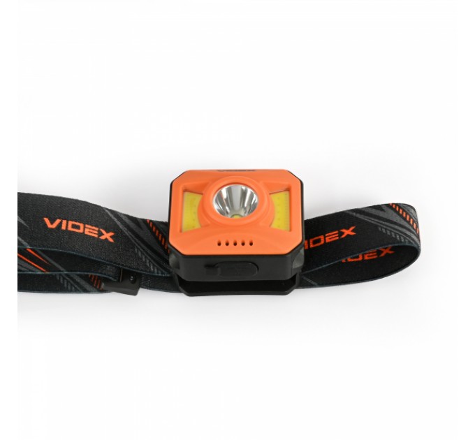 Налобный светодиодный фонарик VIDEX VLF-H085-OR 400Lm 5000K