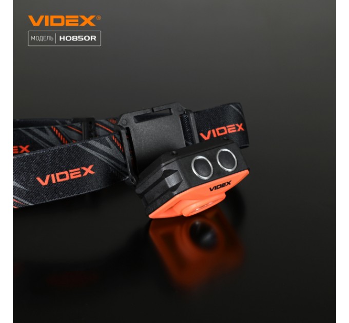 Налобный светодиодный фонарик VIDEX VLF-H085-OR 400Lm 5000K