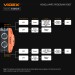 Налобный светодиодный фонарик VIDEX VLF-H085-OR 400Lm 5000K