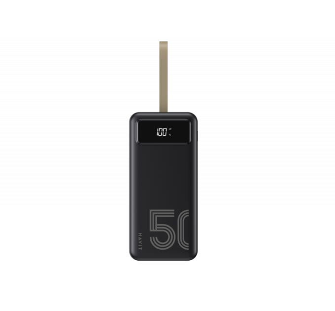 Павербанк 50000mAh HAVIT HV-PB71 Black 22.5W