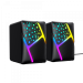 Стерео колонки HAVIT HV-SK763 USB RGB Black