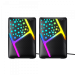 Стерео колонки HAVIT HV-SK763 USB RGB Black