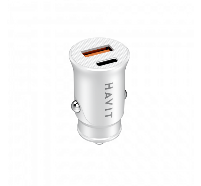 Автомобільний зарядний пристрій HAVIT HV-CC2022 20W USB+USB-C