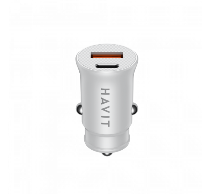 Автомобільний зарядний пристрій HAVIT HV-CC2022 20W USB+USB-C