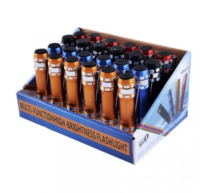 Фонарь Police 7001-03-CM, 1xAAA, зажим