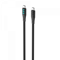 Кабель Type-C to Type-C HAVIT HV-CB6254 PD60W 3A 1м c LED индикатором