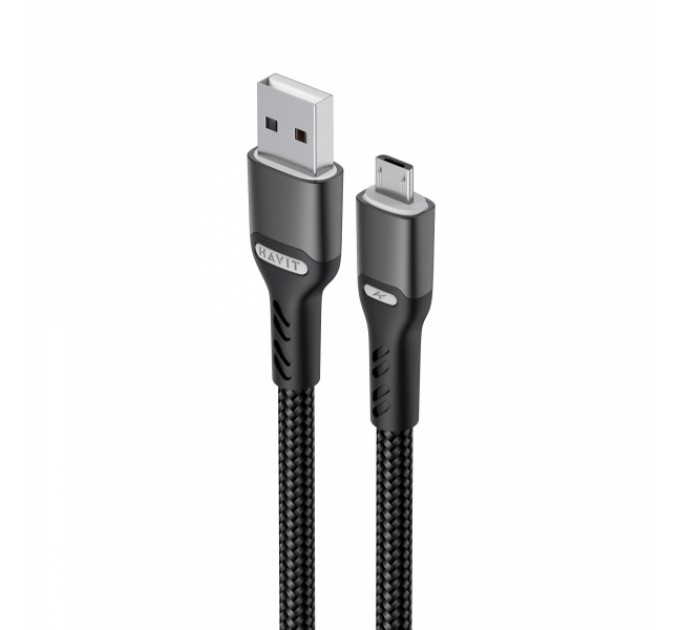 Кабель Micro USB HAVIT HV-CB6215 3A 1м