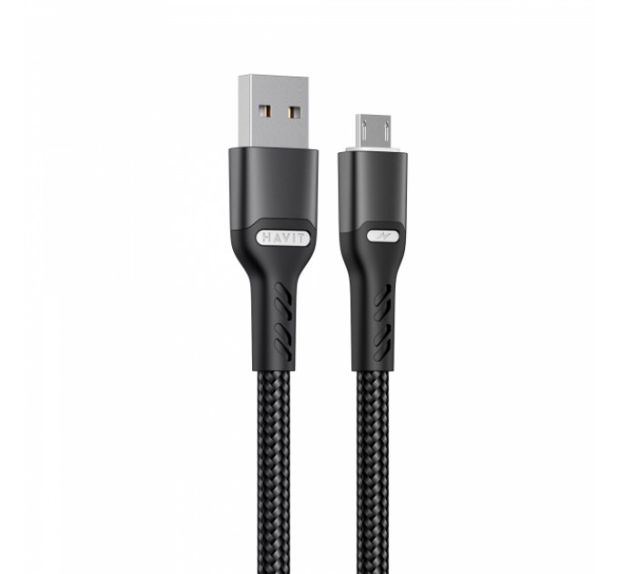 Кабель Micro USB HAVIT HV-CB6215 3A 1м