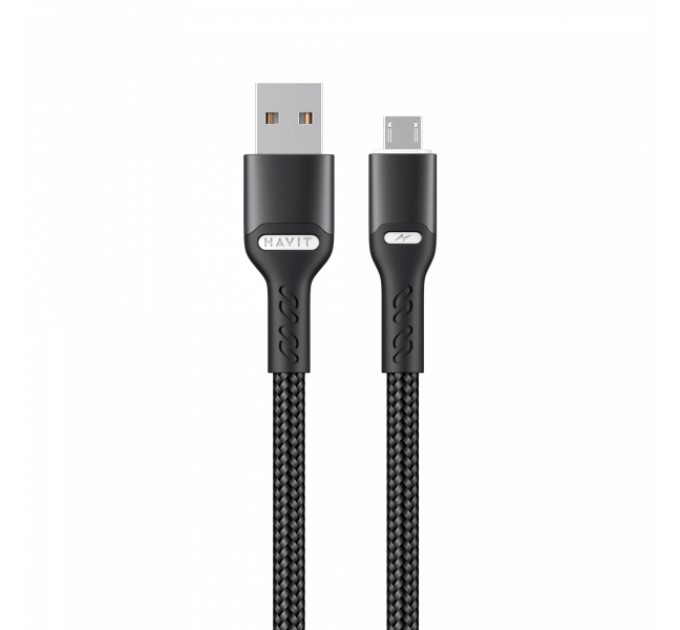 Кабель Micro USB HAVIT HV-CB6215 3A 1м