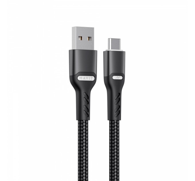 Кабель USB Type-C HAVIT HV-CB6217 3A 1м