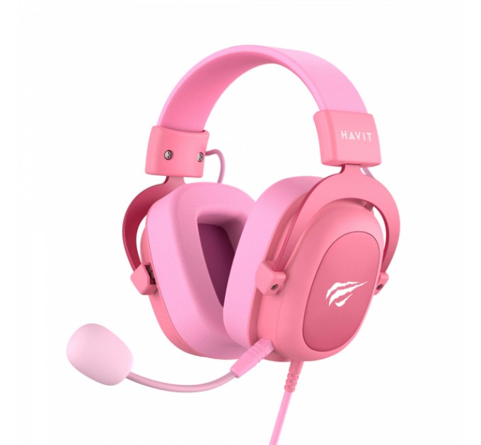 Игровые наушники с микрофоном HAVIT HV-H2002D Pink