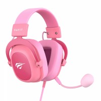 Игровые наушники с микрофоном HAVIT HV-H2002D Pink