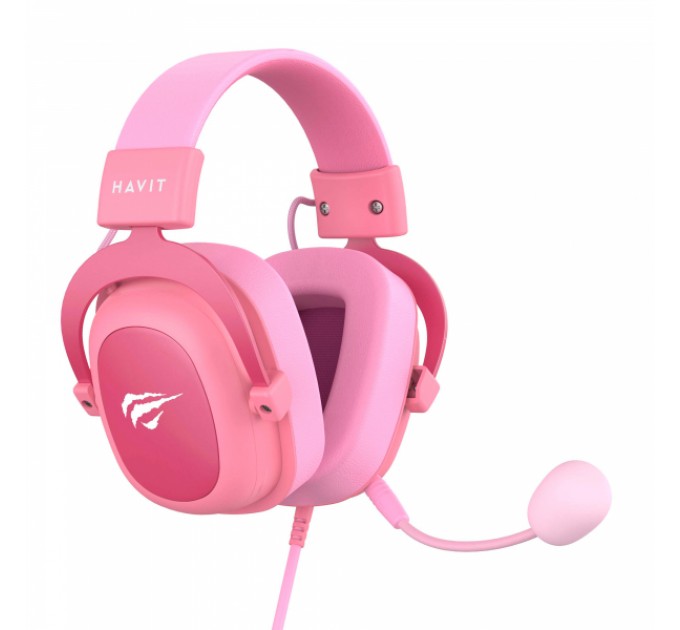 Игровые наушники с микрофоном HAVIT HV-H2002D Pink