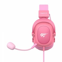 Игровые наушники с микрофоном HAVIT HV-H2002D Pink