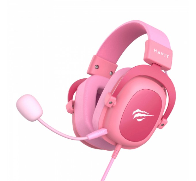 Игровые наушники с микрофоном HAVIT HV-H2002D Pink