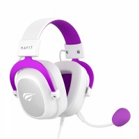 Игровые наушники с микрофоном HAVIT HV-H2002D White/Purple