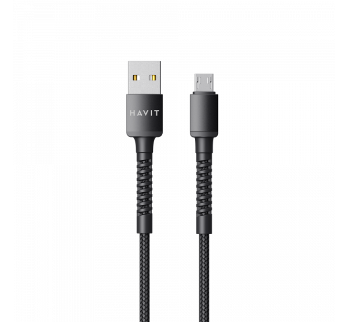 Кабель Micro USB HAVIT HV-CB6195 2.1A 1м