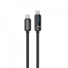 Кабель Type-C to Type-C HAVIT HV-CB6247 PD100W 5A 2м c LED экраном