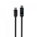 Кабель Type-C to Type-C HAVIT HV-CB6247 PD100W 5A 2м c LED экраном
