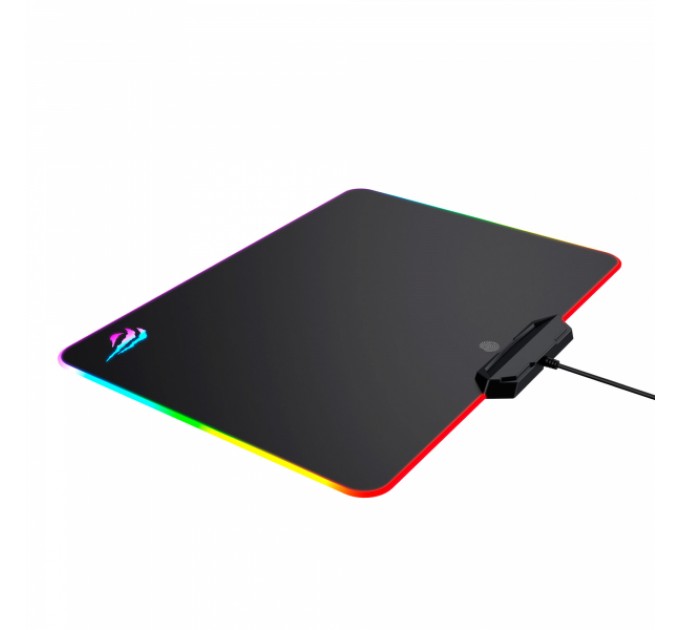 Килимок для миші HAVIT HV-MP909 Black з RGB підсвіткою