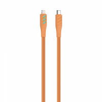 Кабель USB-C - Lightning HAVIT HV-CB6255 PD30W 1м з LED індикатором Orange