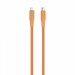 Кабель USB-C - Lightning HAVIT HV-CB6255 PD30W 1м з LED індикатором Orange