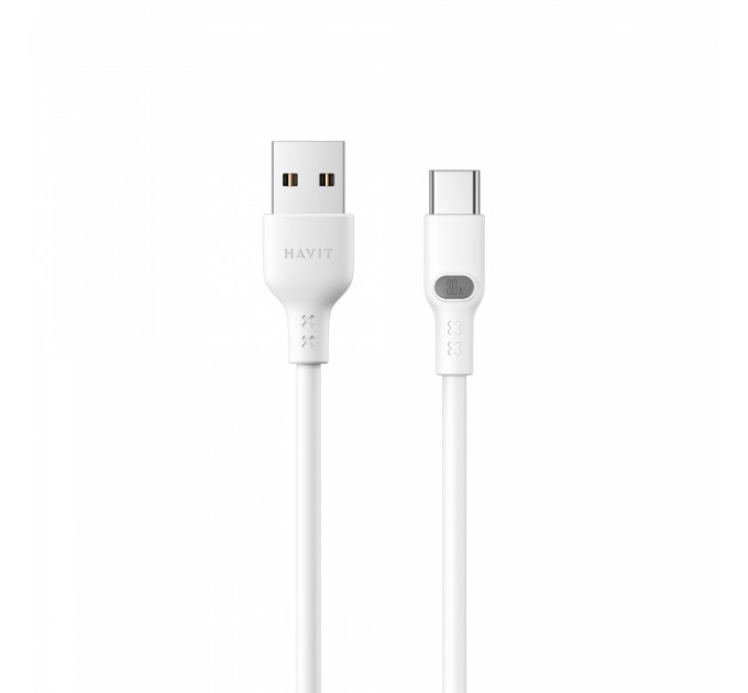 Кабель USB - USB-C HAVIT HV-CB6282 3A 1м White