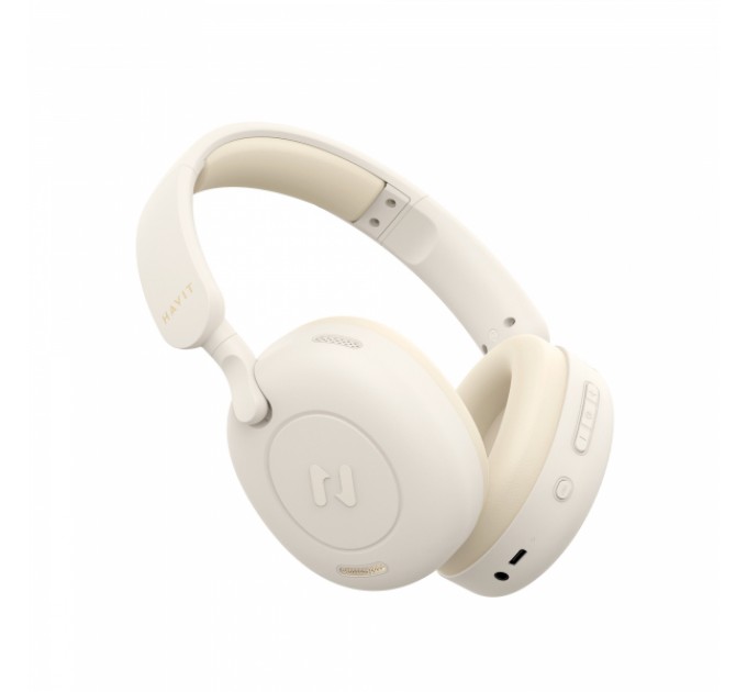 Навушники накладні бездротові HAVIT HV-H655BT ANC Beige