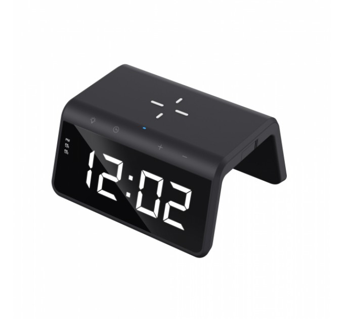 Розумний годинник з бездротовою зарядкою 3в1 HAVIT W320 15W Black