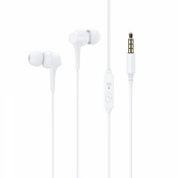 Вакуумні навушники з мікрофоном HAVIT HV-E330P White