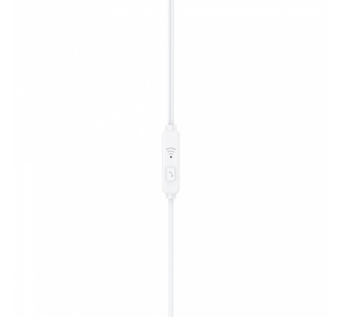 Вакуумні навушники з мікрофоном HAVIT HV-E330P White